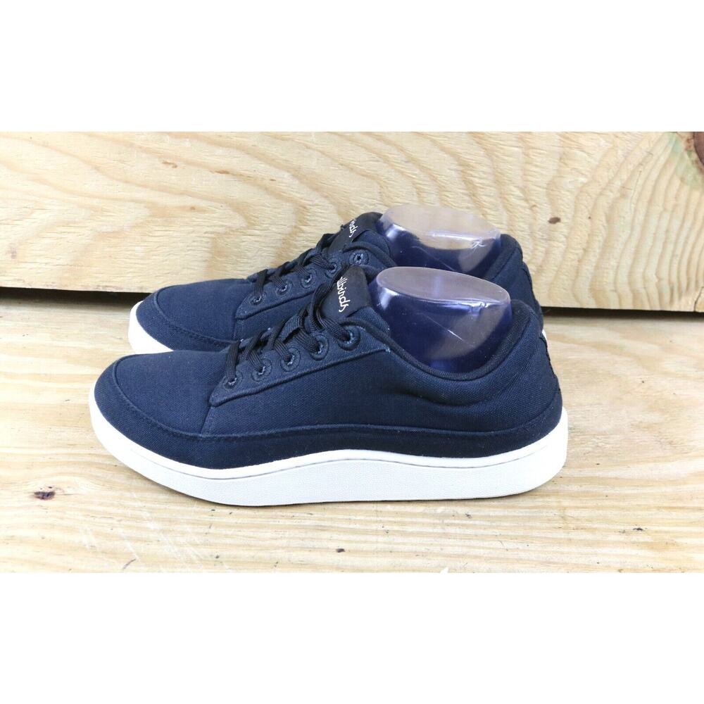 Allbirds Sneakers Womens 9 Black Canvas Pacer KG CO2E Lace Up Shoes